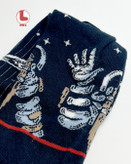 جوراب زنانه اکمن EKMEN طرح سلام فضانورد hello astronaut