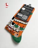 جوراب مردانه اکمن EKMEN طرح جاذبه های گردشگری کشور ایتالیا ITALY