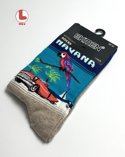 جوراب Unisex اکمن EKMEN طرح شهر هاوانا HAVANA