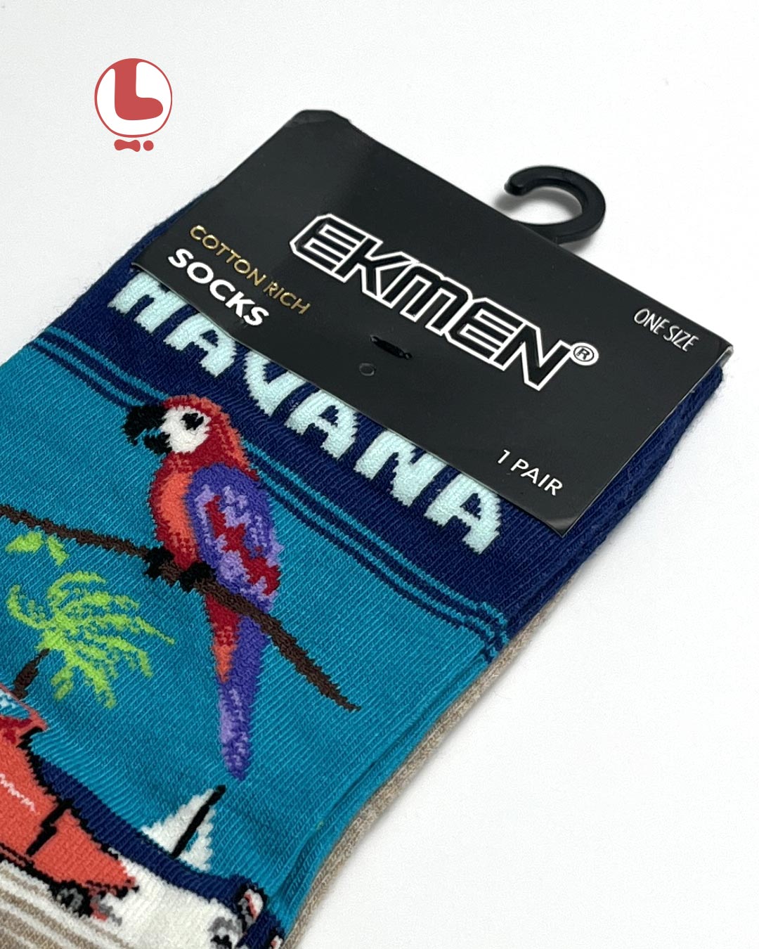 جوراب  Unisex اکمن EKMEN طرح شهر هاوانا HAVANA