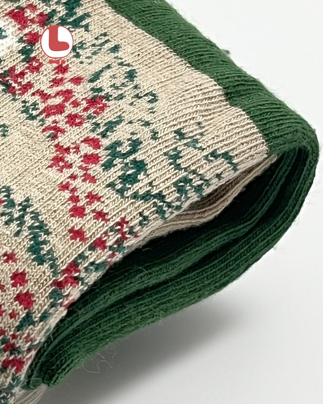 جوراب Unisex اکمن EKMEN طرح نقاشی زمینه خشخاش اثر کلود مونه Claude Monet The Poppy Field