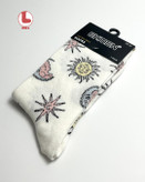 جوراب زنانه اکمن EKMEN طرح خورشید و ماه sun and moon