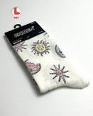 جوراب زنانه اکمن EKMEN طرح خورشید و ماه sun and moon