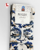 جوراب زنانه moxiao ماکسیو طرح صورت طبیعت face of nature