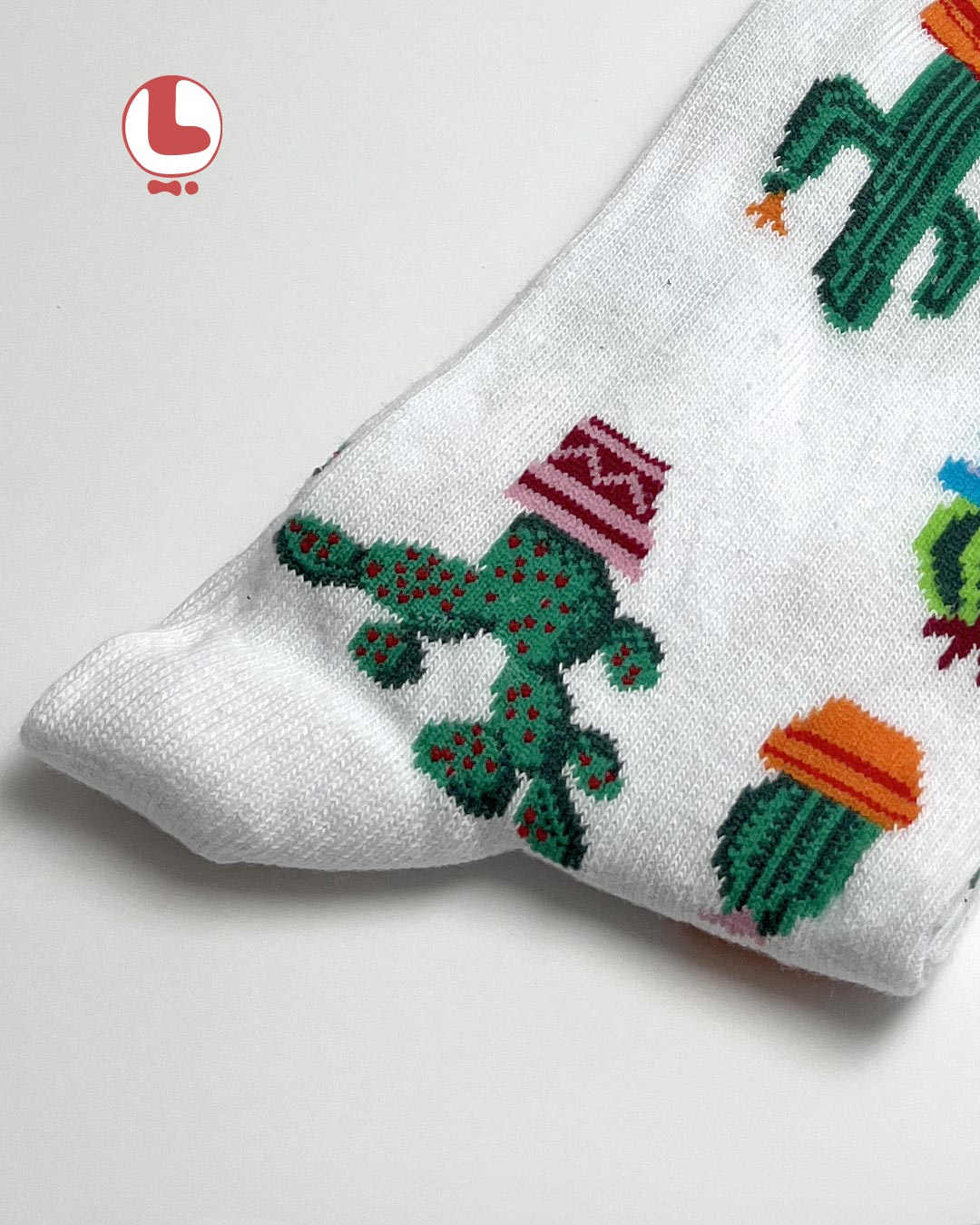 جوراب زنانه اکمن EKMEN طرح کاکتوس cactus