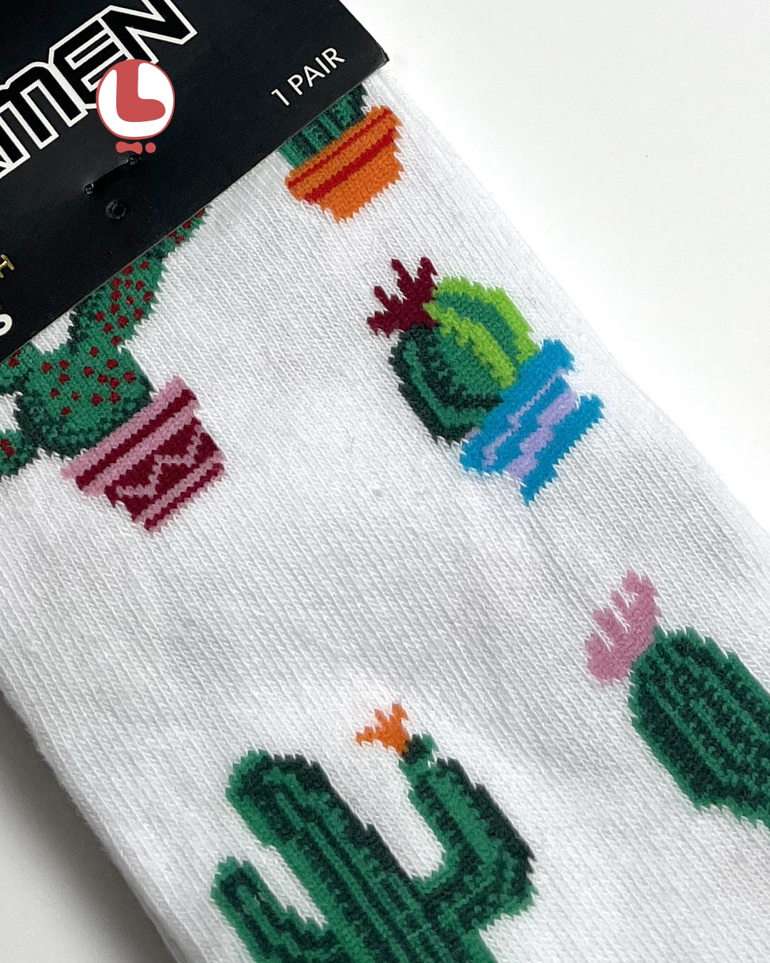 جوراب زنانه اکمن EKMEN طرح کاکتوس cactus