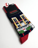 جوراب مردانه اکمن EKMEN طرح شهر پاریس Paris