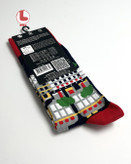 جوراب مردانه اکمن EKMEN طرح شهر پاریس Paris