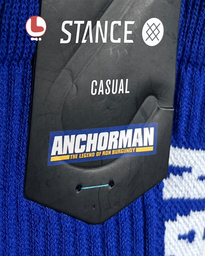 جوراب استنس STANCE مدل ANCHORMAN THE LEGEND CREW