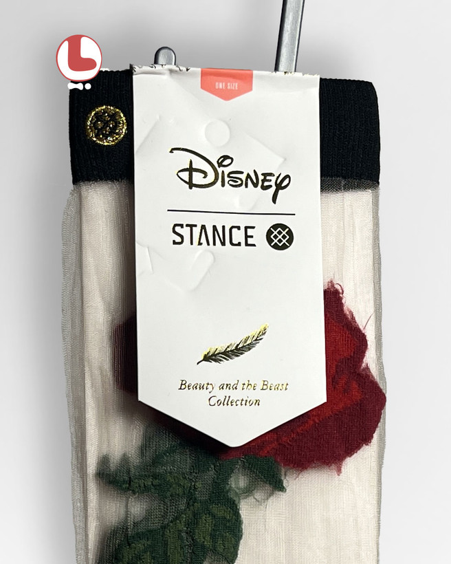 جوراب استنس STANCE مدل دیو و دلبر مدل The Rose – Beauty and the Beast