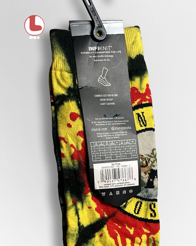 جوراب استنس Stance × Guns N’ Roses | مدل So Fine