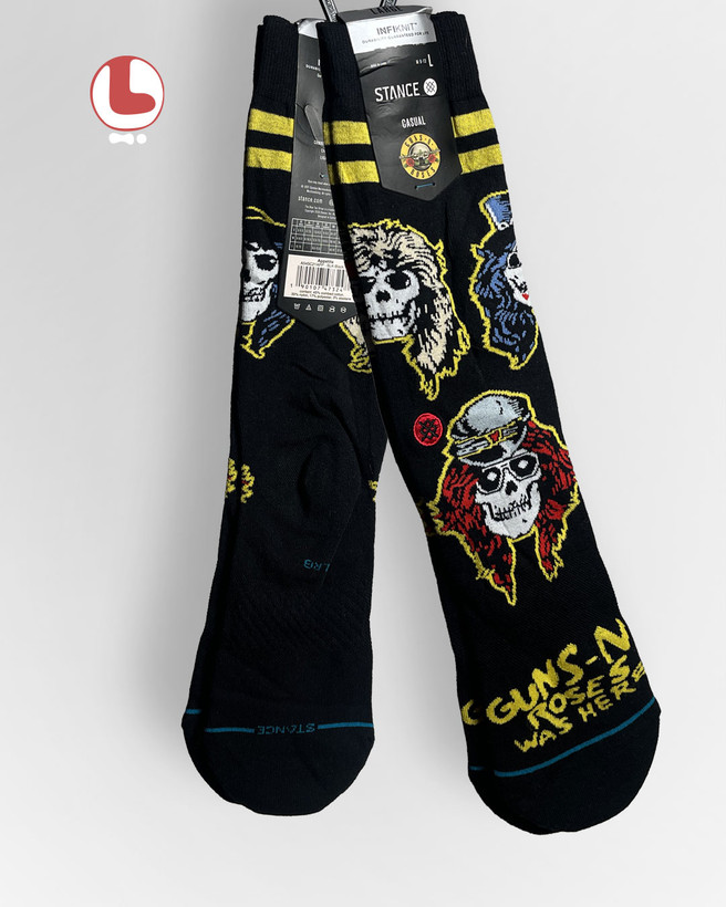 جوراب استنس مدل Stance × Guns N' Roses | Appetite Crew