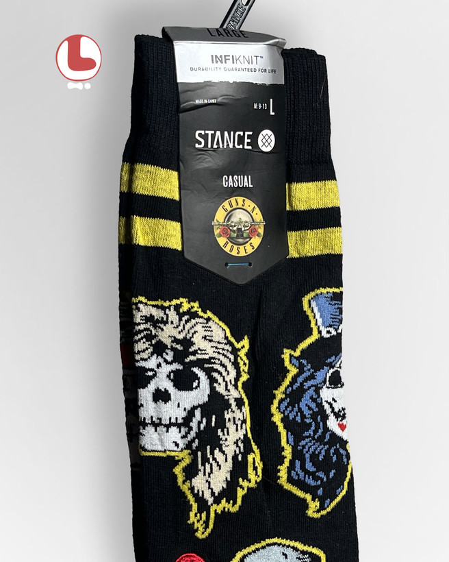 جوراب استنس مدل Stance × Guns N' Roses | Appetite Crew