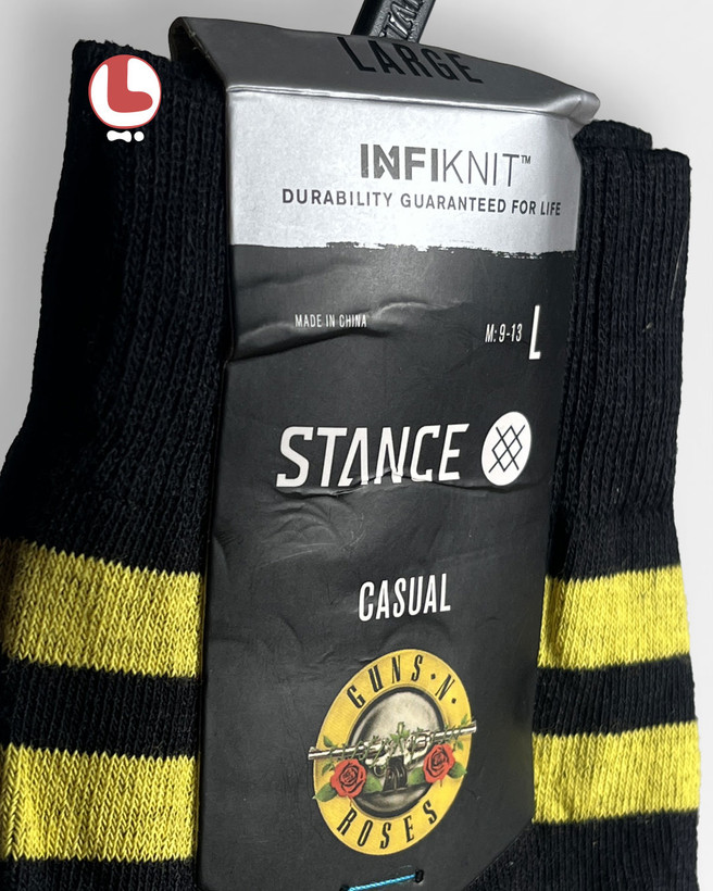 جوراب استنس مدل Stance × Guns N' Roses | Appetite Crew