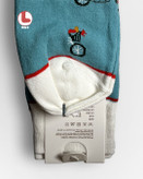 جوراب زنانه moxiao ماکسیو طرح دوچرخه سوار cyclist