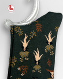 جوراب زنانه moxiao ماکسیو طرح زن گیاهی plant woman