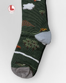 جوراب زنانه moxiao ماکسیو طرح مزرعه the farm