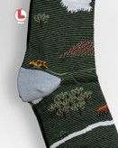 جوراب زنانه moxiao ماکسیو طرح مزرعه the farm