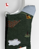 جوراب زنانه moxiao ماکسیو طرح مزرعه the farm