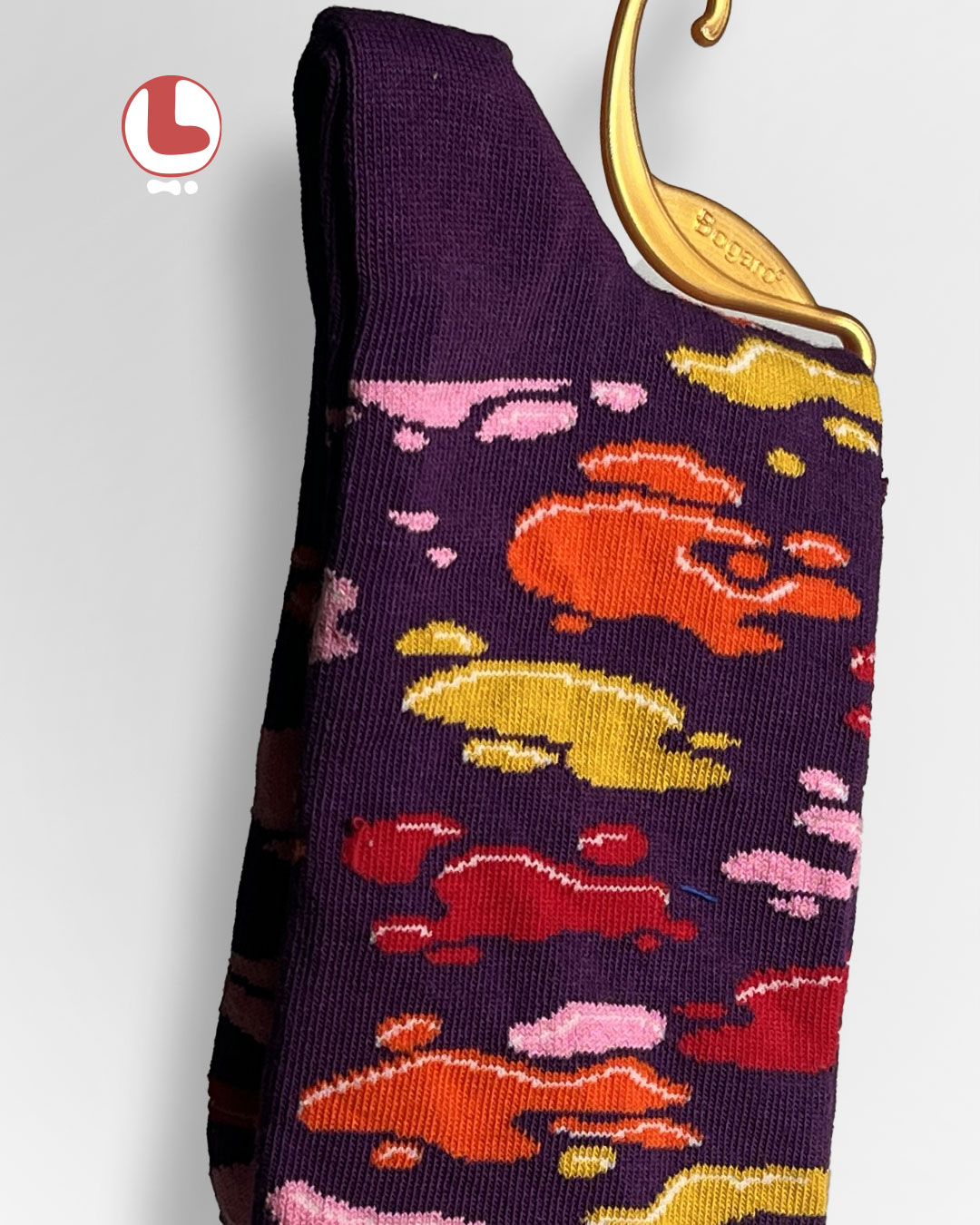 جوراب مردانه HappySocks هپی ساکس طرح آبرنگ watercolor