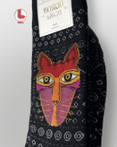 جوراب زنانه moxiao ماکسیو طرح گربه قبیله ای Tribal Cat