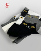 جوراب زنانه moxiao ماکسیو طرح گربه سیاه Black Cat