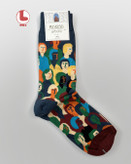 جوراب زنانه moxiao ماکسیو طرح مردم آمریکا American People