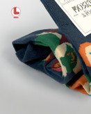 جوراب زنانه moxiao ماکسیو طرح مردم آمریکا American People