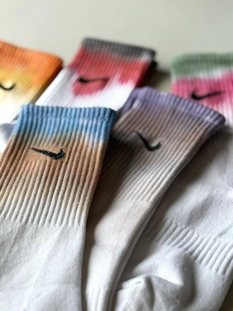 جوراب ساق دار کش انگلیسی نایکی آبرنگی NIKE