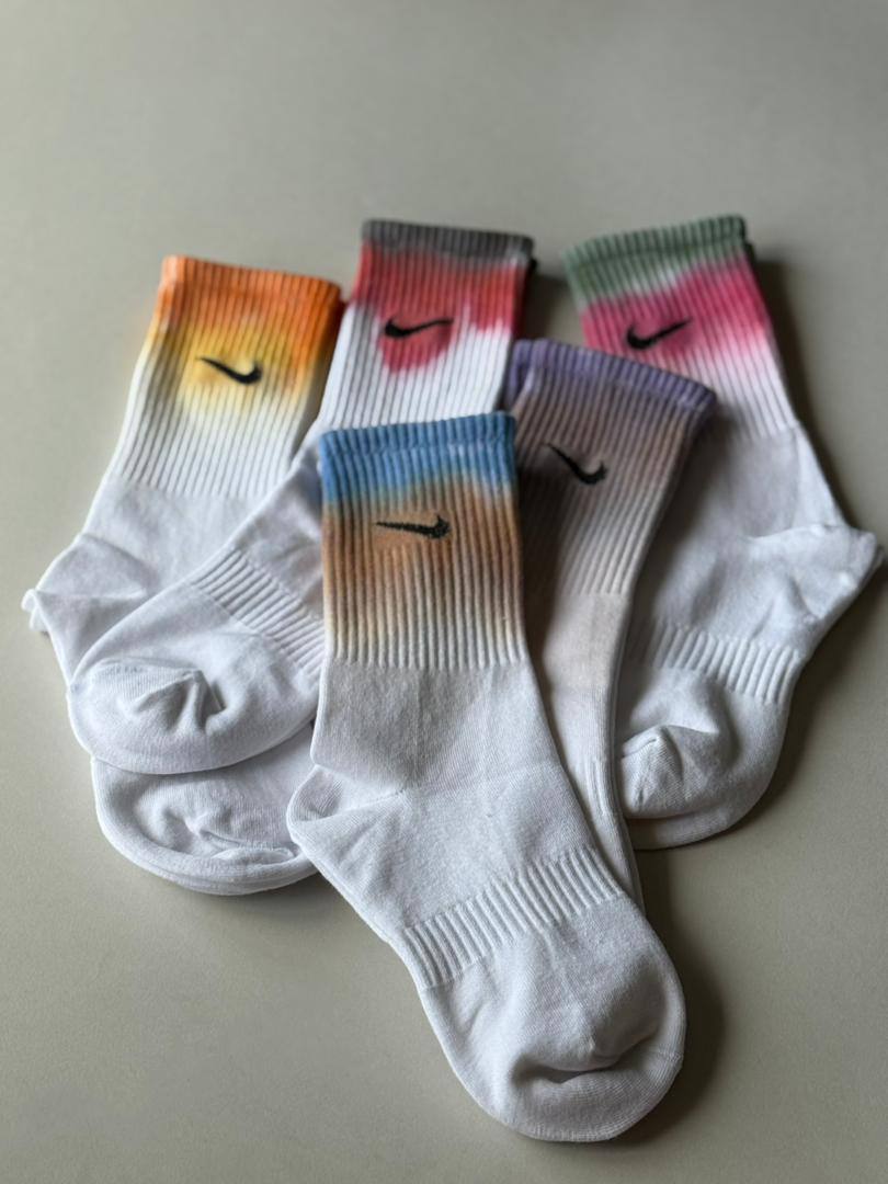 جوراب ساق دار کش انگلیسی نایکی آبرنگی NIKE