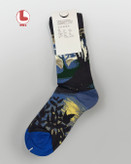 جوراب زنانه moxiao ماکسیو طرح طبیعت در شب Nature at night