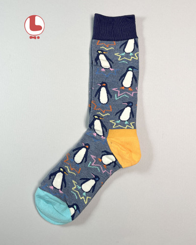 جوراب زنانه moxiao ماکسیو طرح پنگوئن penguin