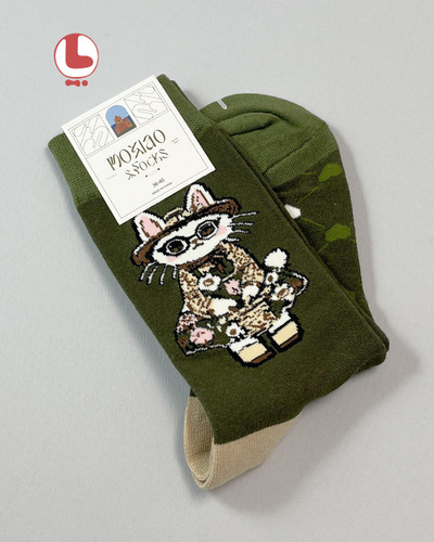 جوراب زنانه moxiao ماکسیو طرح گربه ۲ Cat