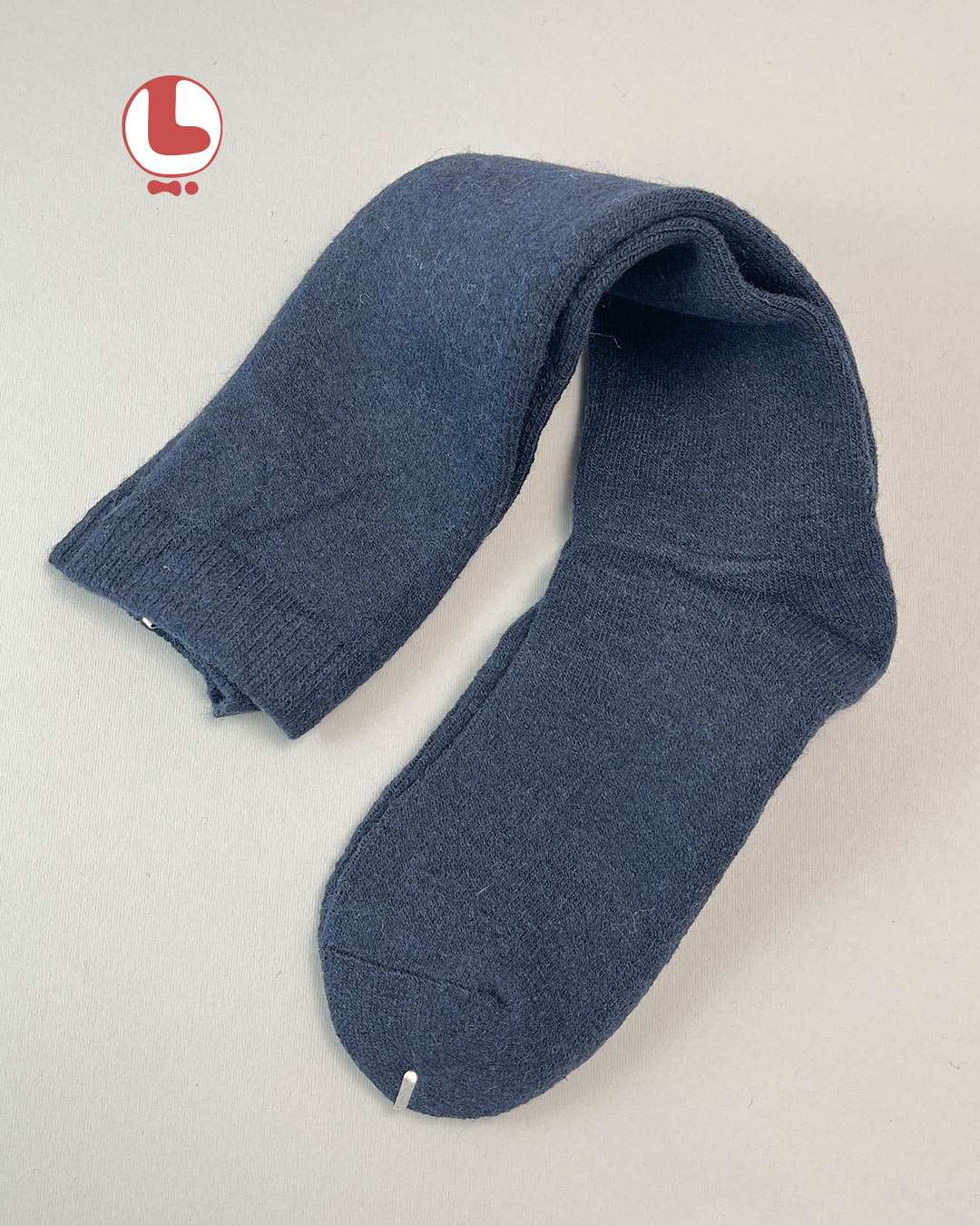 جوراب زنانه پشمی زیر زانو COCO & HANA طرح ساده