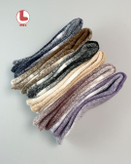 جوراب زنانه پشمی ساقدار COCO & HANA بافت کبریتی رنگی