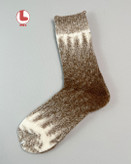 جوراب زنانه پشمی ساقدار COCO & HANA بافت کبریتی رنگی