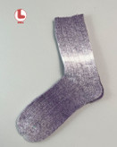 جوراب زنانه پشمی ساقدار COCO & HANA بافت کبریتی رنگی